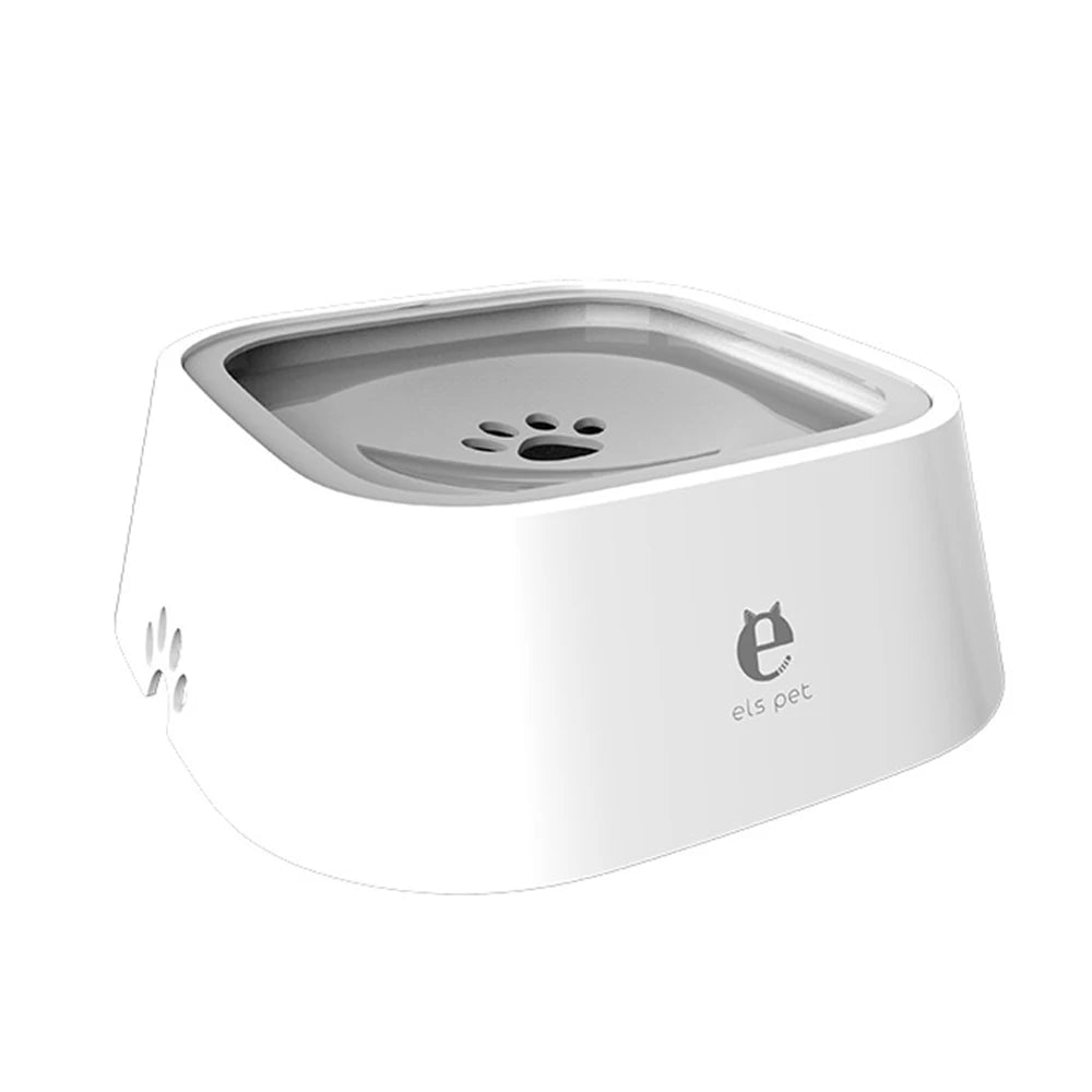 1.5L Pet Plastic Drinking Water Floating Bowl Non-Splashing
