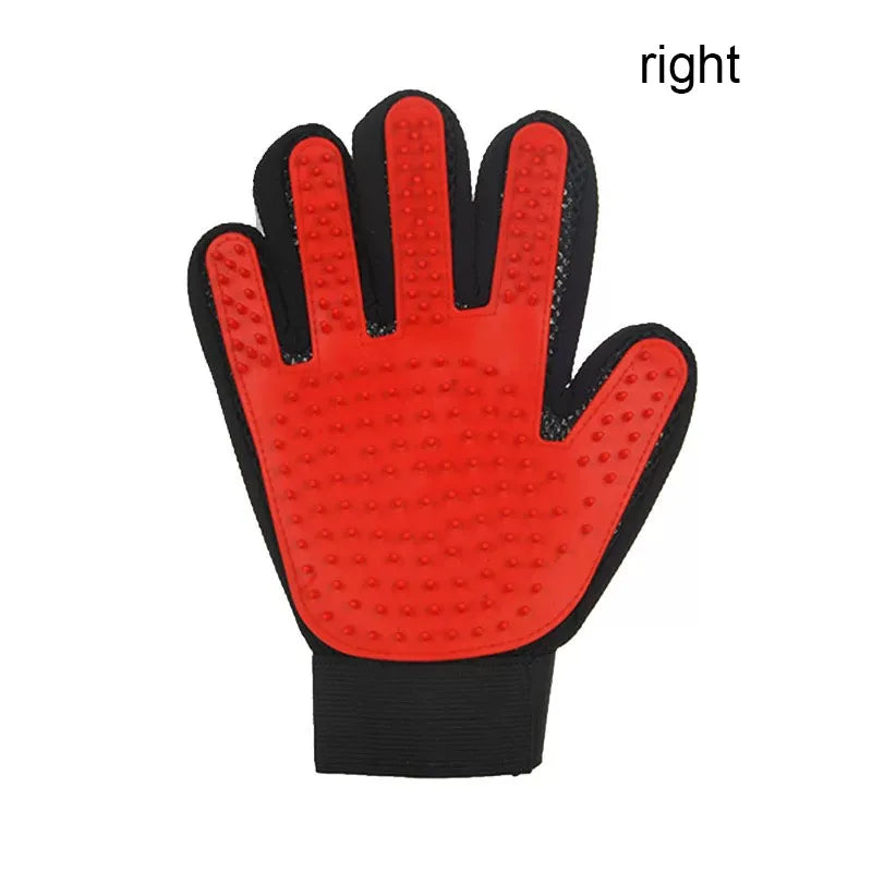 Pet Dog Cat Grooming Cleaning Glove Deshedding Hair Remover Massage Brush Animal Supplies Cat Accessoies