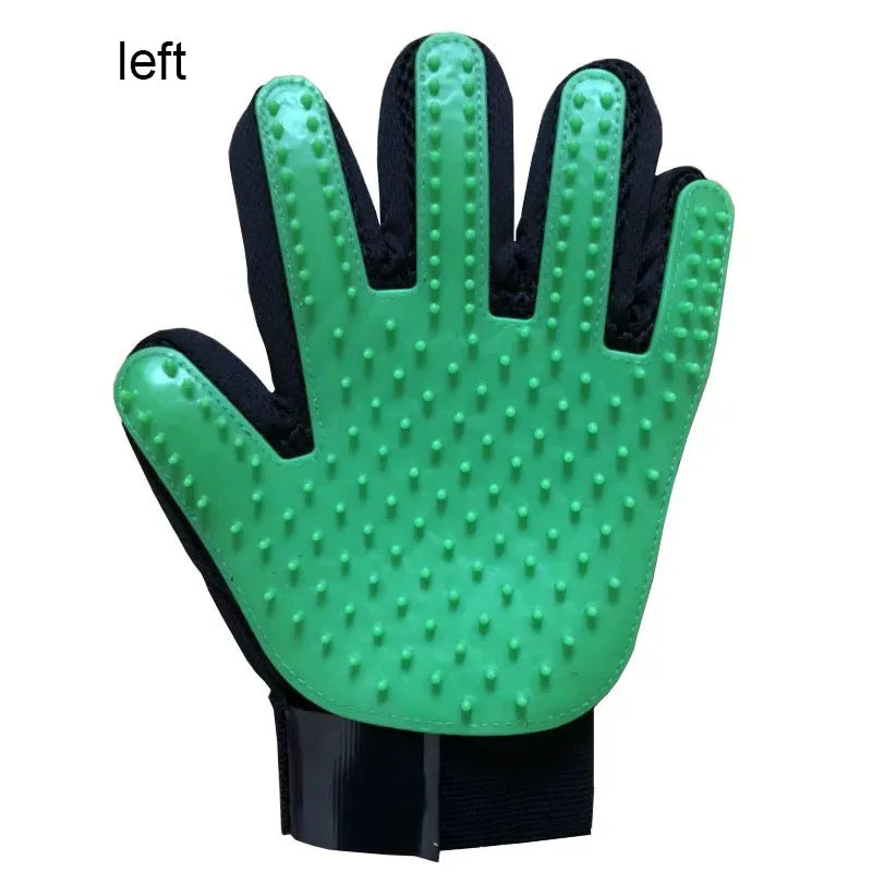 Pet Dog Cat Grooming Cleaning Glove Deshedding Hair Remover Massage Brush Animal Supplies Cat Accessoies
