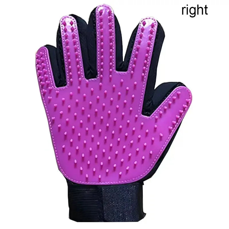 Pet Dog Cat Grooming Cleaning Glove Deshedding Hair Remover Massage Brush Animal Supplies Cat Accessoies