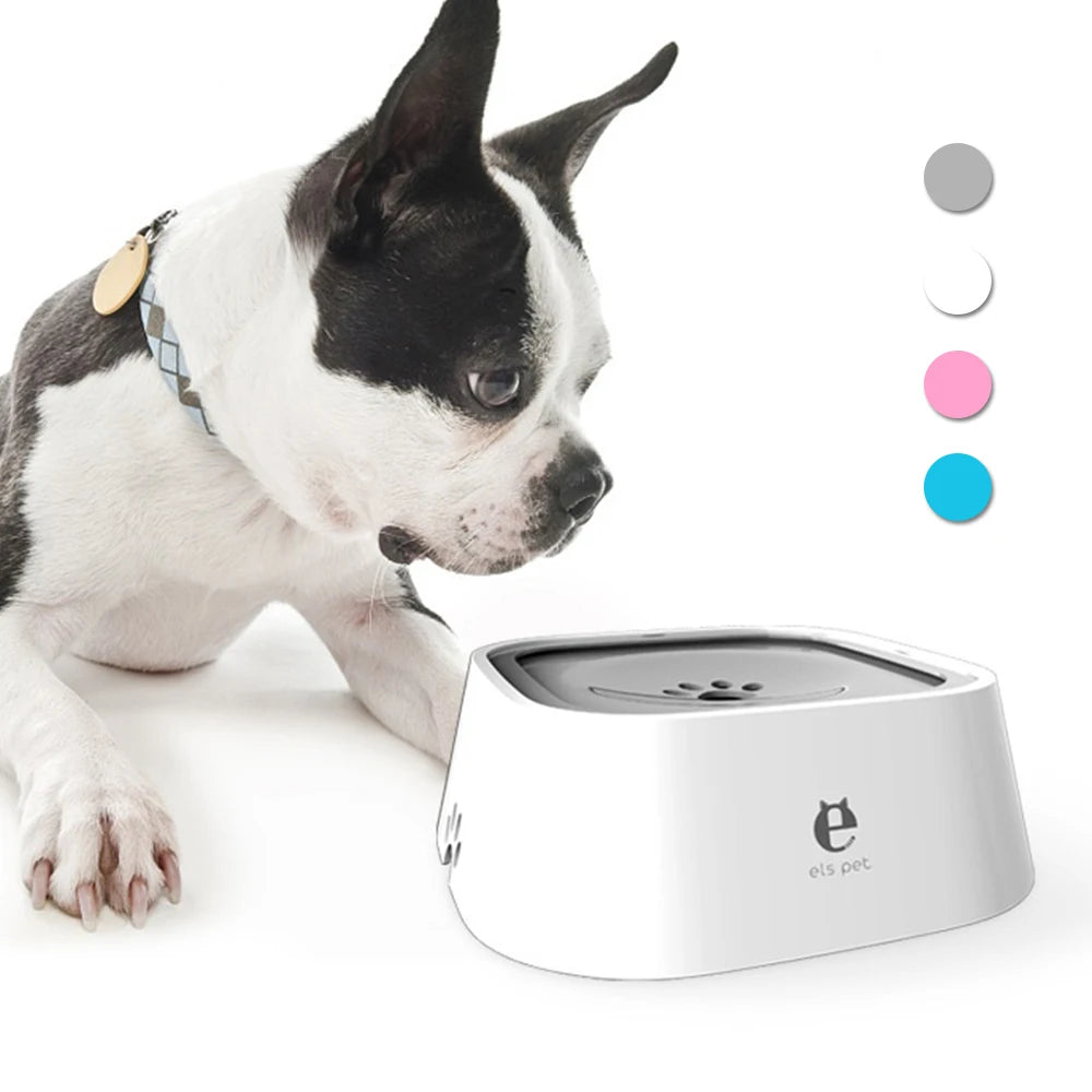 1.5L Pet Plastic Drinking Water Floating Bowl Non-Splashing