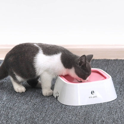 1.5L Pet Plastic Drinking Water Floating Bowl Non-Splashing