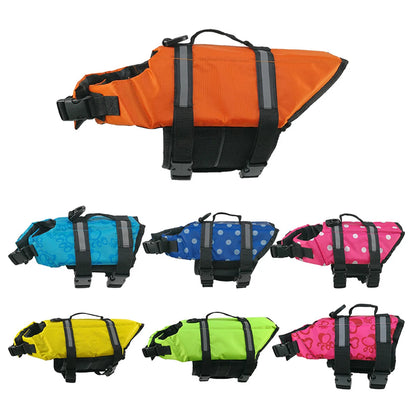 Dog Life Jacket Reflective Adjustable for Summer 