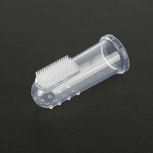 Dog Super Soft Pet Finger Toothbrush Teeth Cleaning Bad Breath Care, Nontoxic Silicone. 