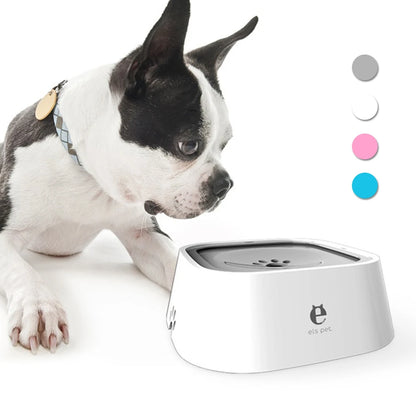 1.5L Pet Plastic Drinking Water Floating Bowl Non-Splashing