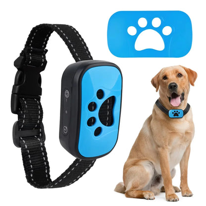 Pet Dog anti Barking Device USB Rechargeable, no pain ultrasonic vibration for dogs training
